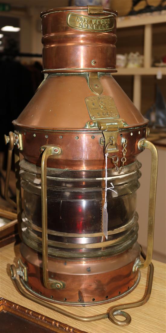 A Seahorse ships lantern